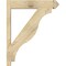 Ekena Millwork Funston Arts & Crafts Rough Sawn Outlooker, Douglas Fir, 6"W x 26"D x 32"H OUT06X26X32FST03RDF - alternate 2